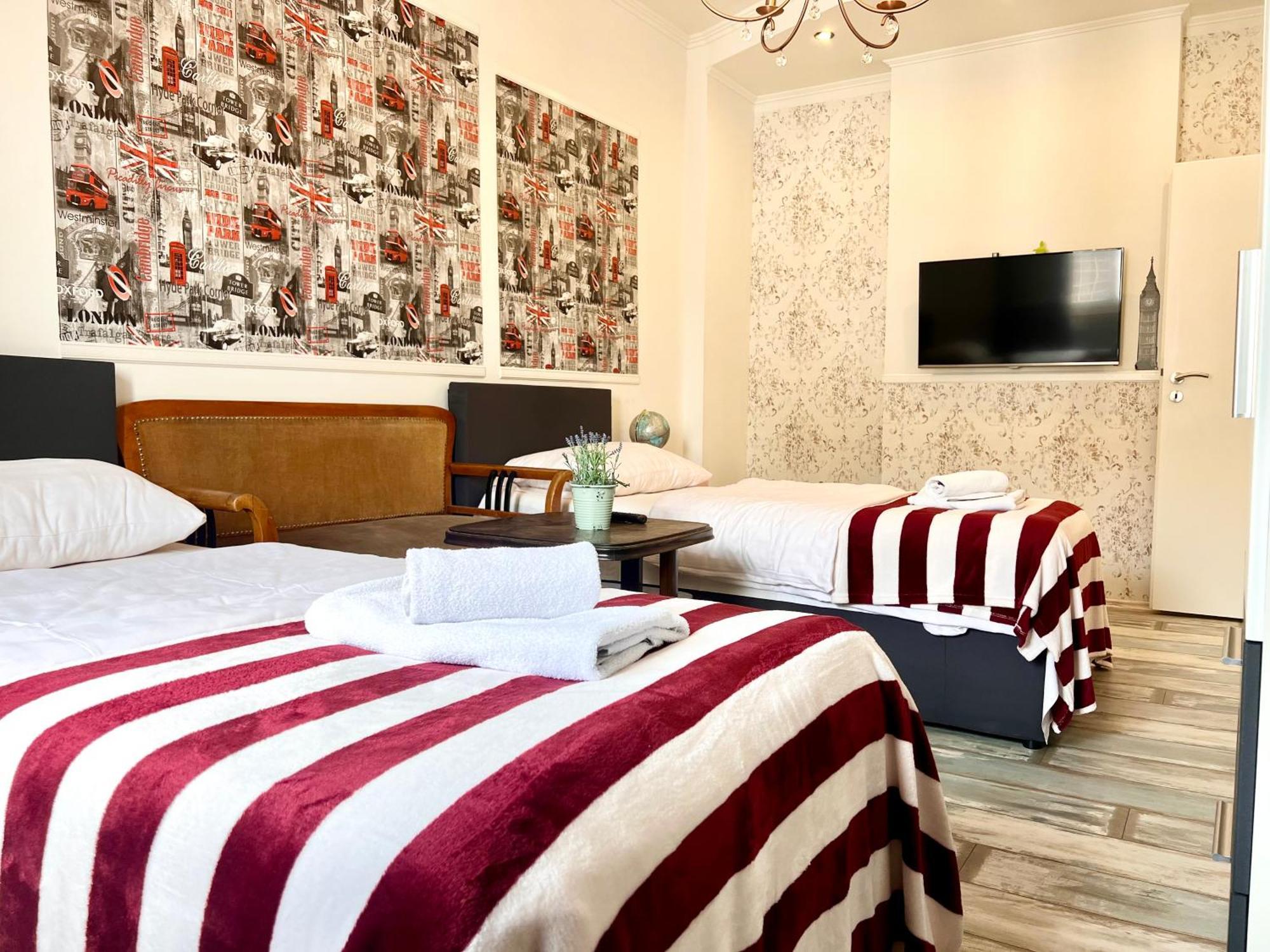 London Suite Fuer 4 Mit Kueche Und Wifi Essen Ngoại thất bức ảnh